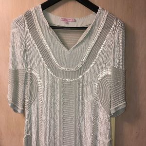 Calypso St. Barth Beaded/Sequin top